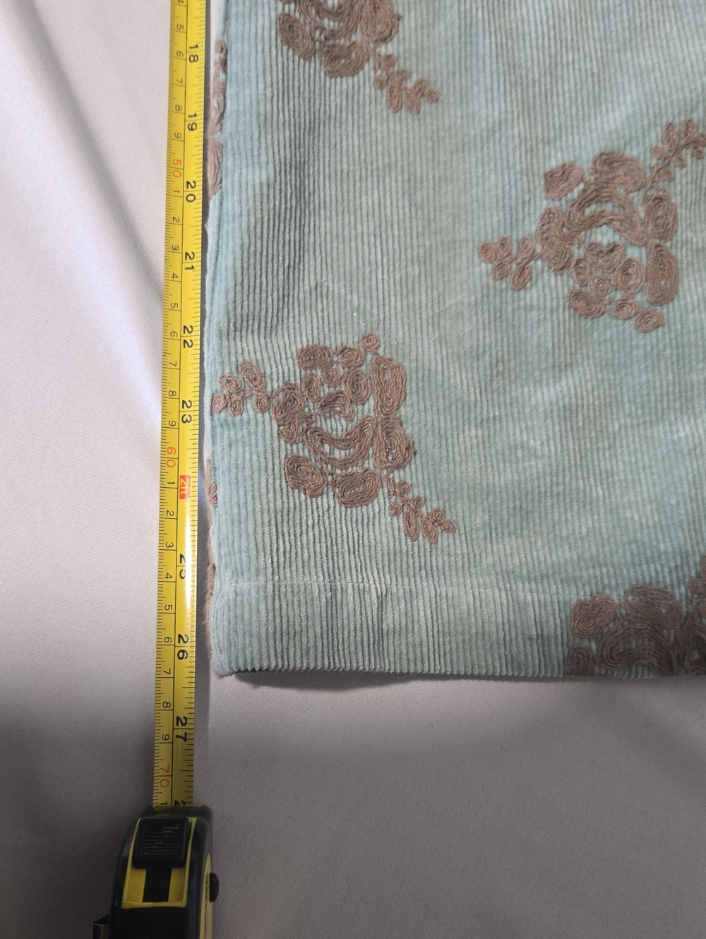 Mystree Sage Green Floral Jumpsuit with Brown Accents - Picture 11 of 14